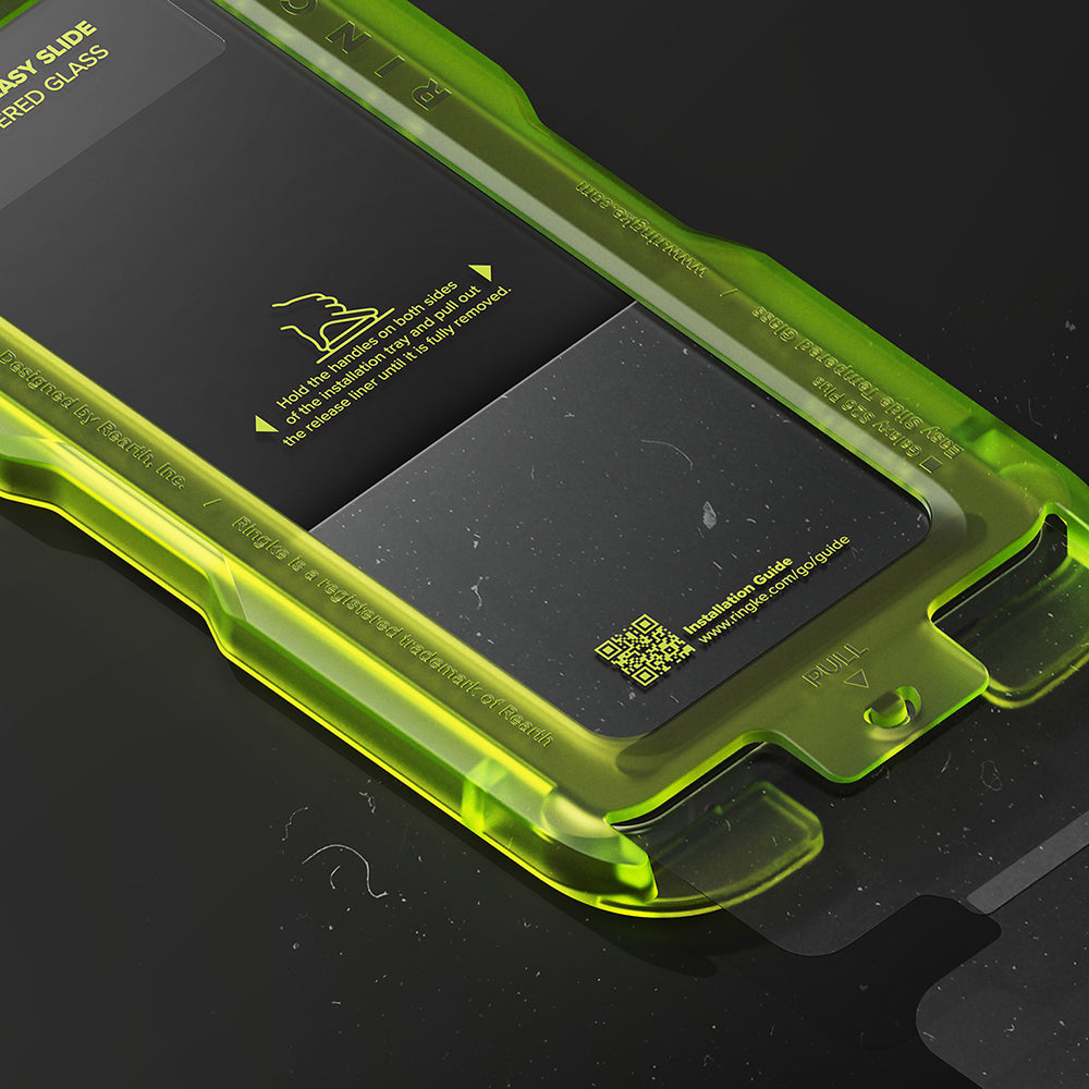 Schutzfolie Ringke Easy Slide für Samsung Galaxy S26 Plus S947, gehärtetes Glas, Vollkleber, Set mit 2 Stück