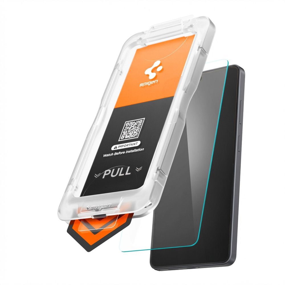 Schutzfolie Spigen GlastR EZ FIT Pro HD für Samsung Galaxy S26 Ultra S948, gehärtetes Glas, Full Glue AGL11074
