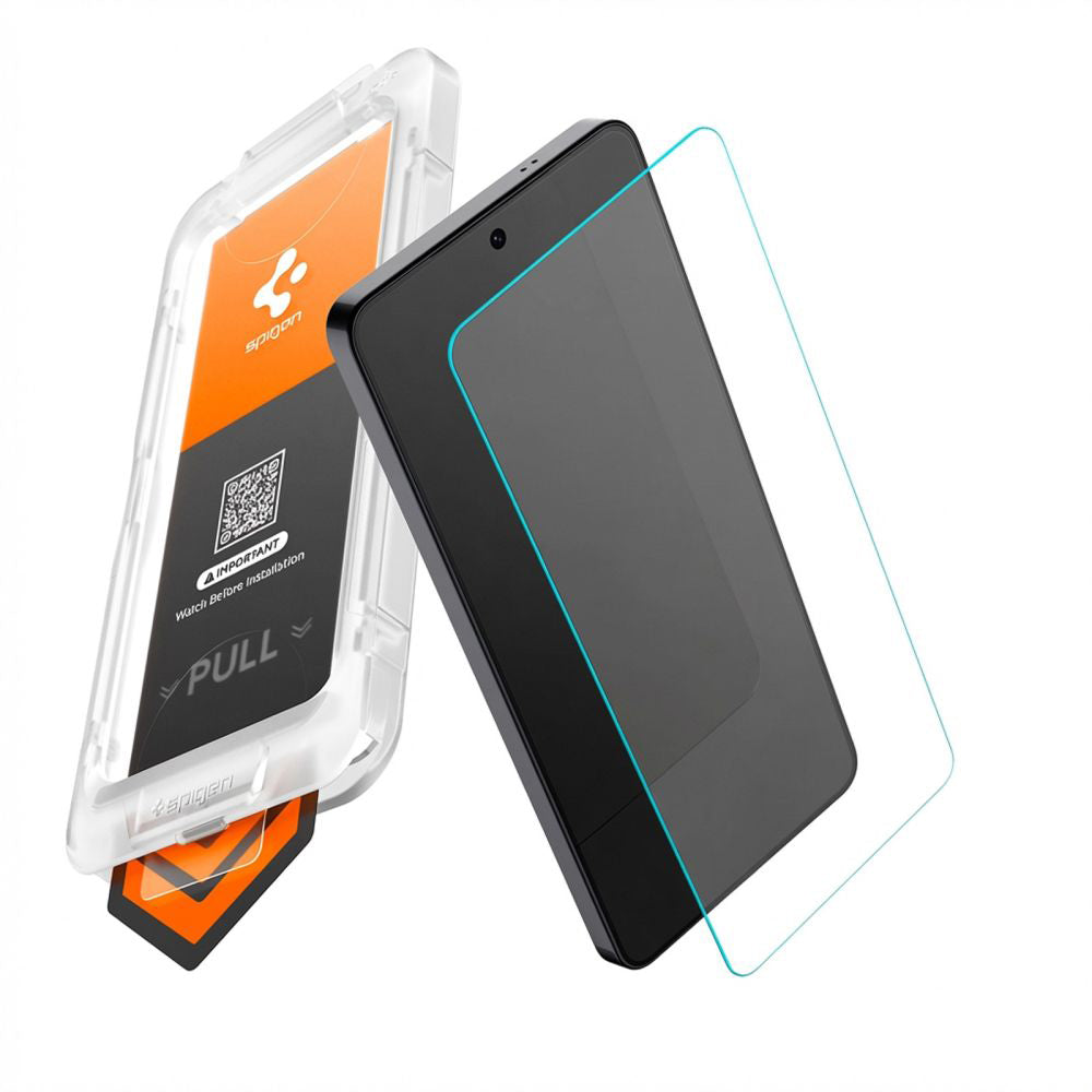Schutzfolie Spigen GlastR EZ FIT Pro HD für Samsung Galaxy S26 Ultra S948, gehärtetes Glas, Full Glue AGL11074