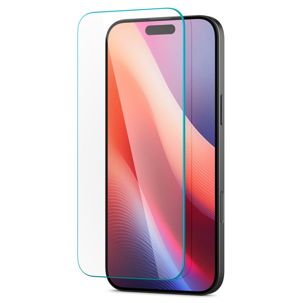 Spigen GlastR Slim Screen Protector for Apple iPhone 16 Pro Max, Tempered Glass, Full Glue