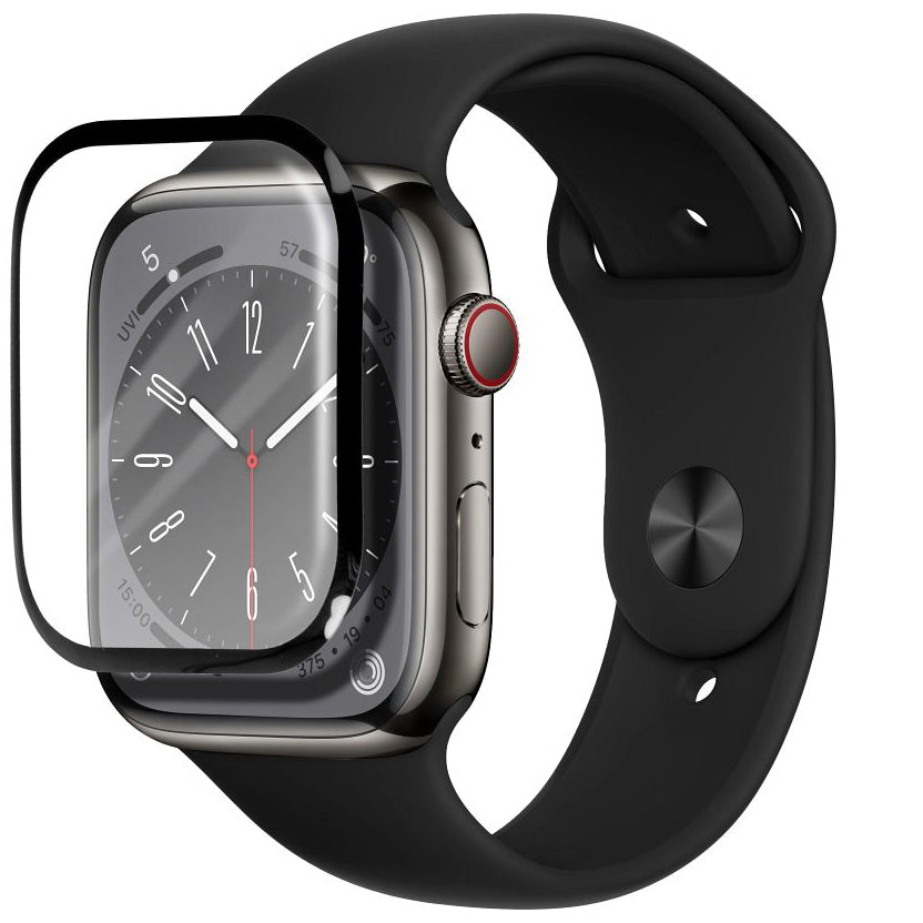 Bestsuit Schutzfolie für Huawei Watch 4 Pro, flexibles Glas, schwarz