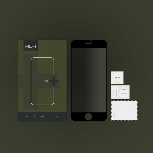 Displayschutzfolie HOFI PRO+ für Apple iPhone SE (2020) / 8 / 7, abgeschirmtes Glas, Vollverklebung