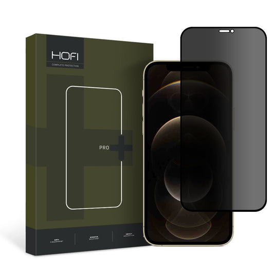Displayschutzfolie HOFI PRO+ für Apple iPhone 12 / 12 Pro, Glas, Vollverklebung