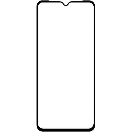 OEM Displayschutzfolie für Xiaomi Redmi 9A / Xiaomi Redmi 9C, Glasschutz, vollflächig, vollflächig klebend, 5D, 0,3mm, schwarz