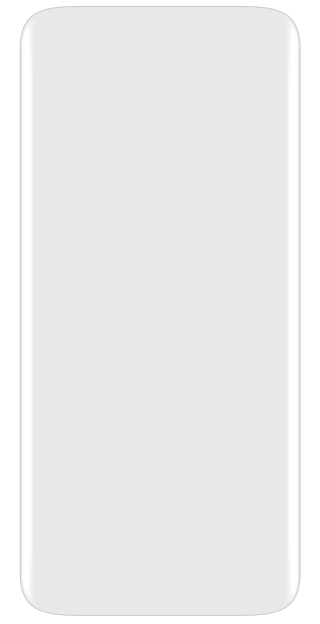 Schutzfolie OEM für Samsung Galaxy S10+ G975, gehärtetes Glas, UV-Kleber