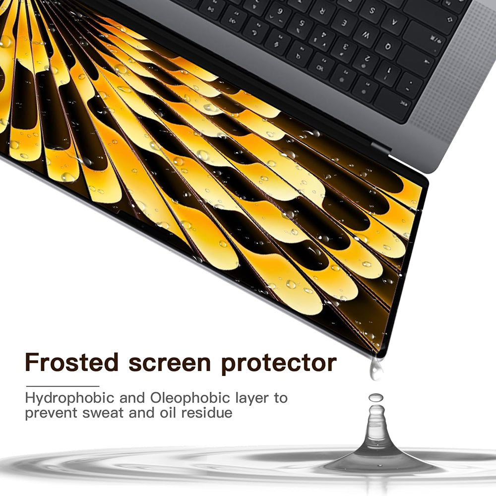 Mattfolie Anti-Blau-Licht Techsuit VisionProX für Apple MacBook Air M3 15 Zoll (2024) / Air M2 15 Zoll (2023), Kunststoff