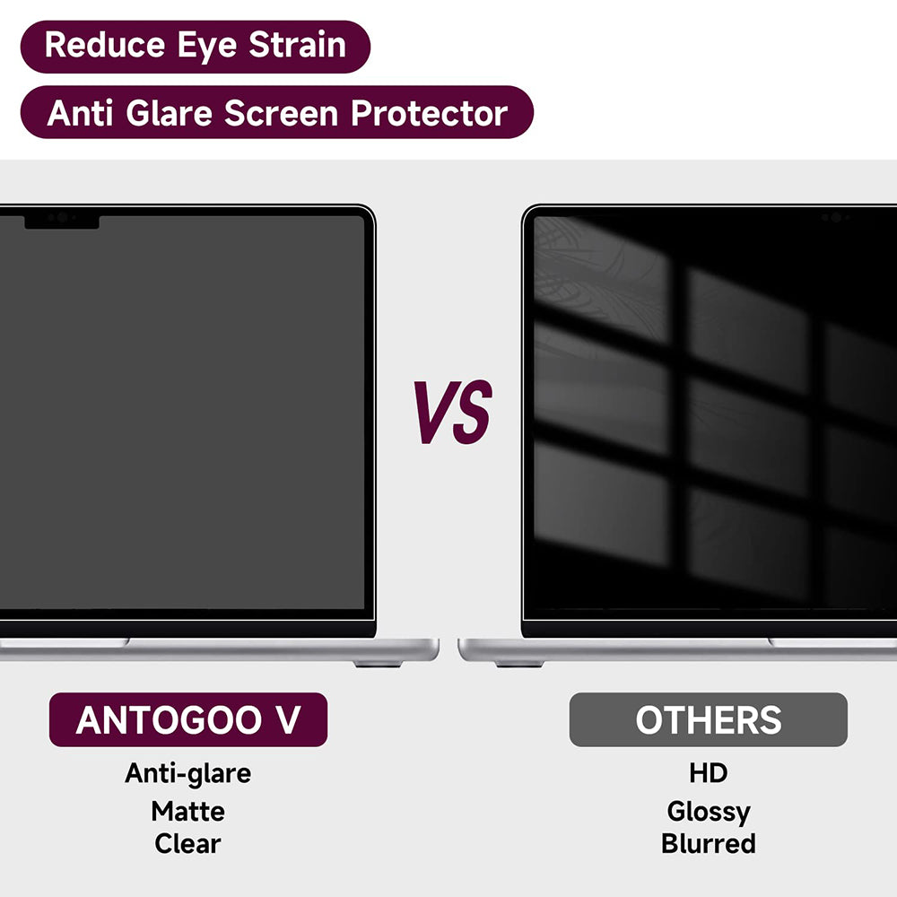 Matte Anti Blue Light Screen Protector Techsuit VisionProX for Apple MacBook Pro 16inch (2024), Plastic
