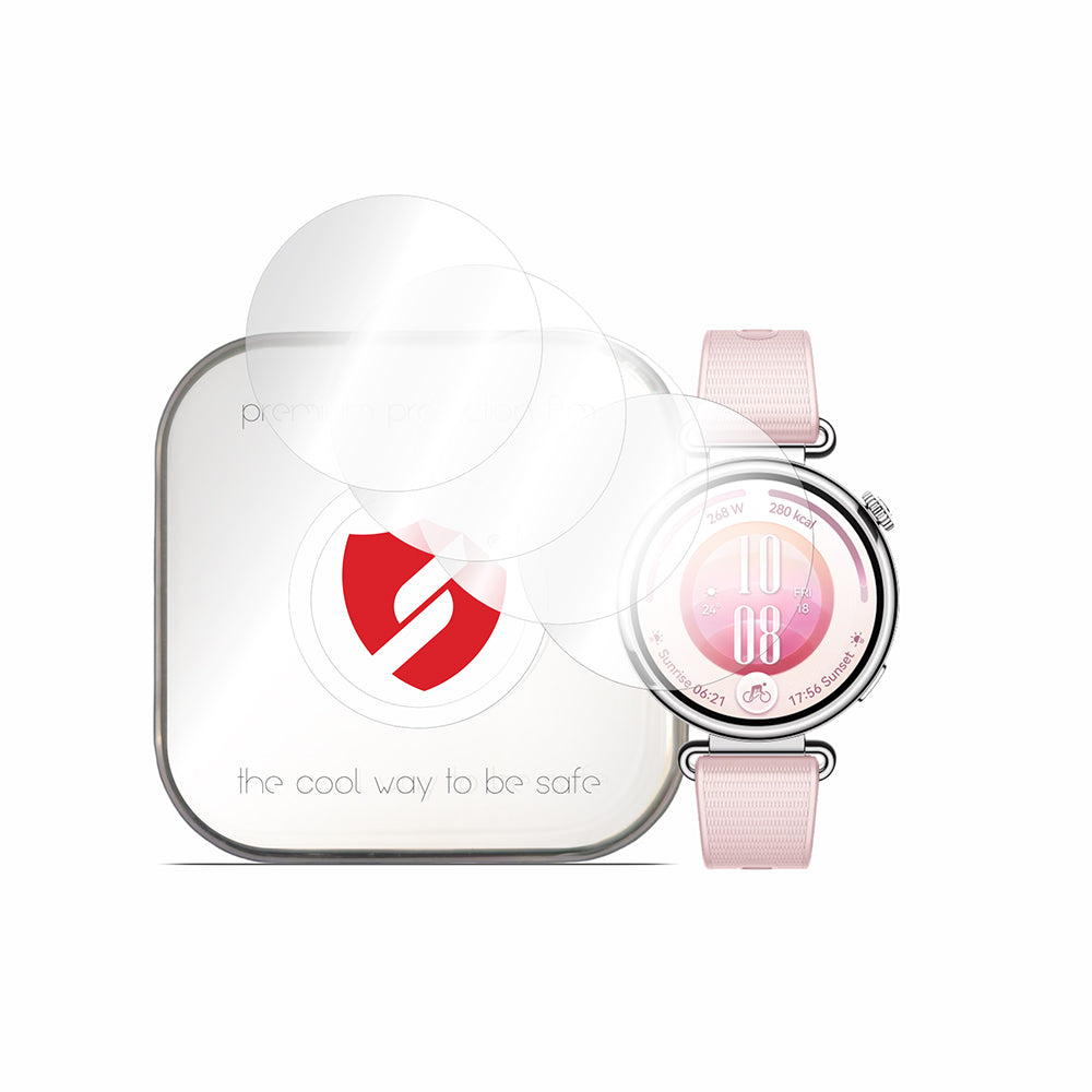 Smart Protection Premium Classic Screen Protector for Huawei Watch GT 7 41mm, Plastic, Set of 4