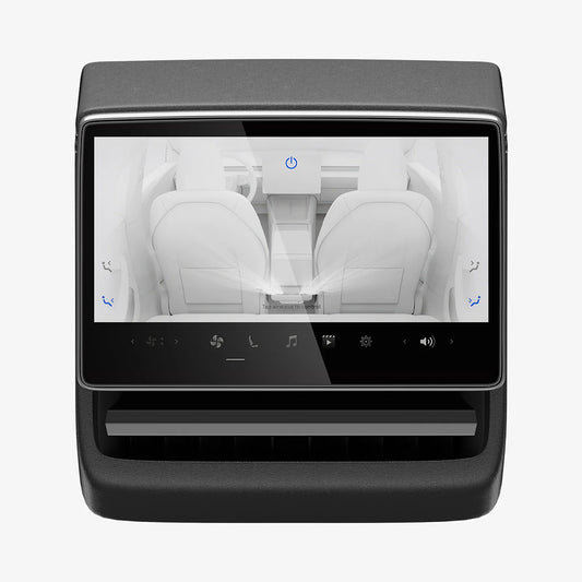 Spigen GlastR Slim Anti-Glare Schutzfolie für Navigation Tesla Y (2026 / 2025) / 3 (2026 / 2025 / 2024), Gehärtetes Glas AGL07586