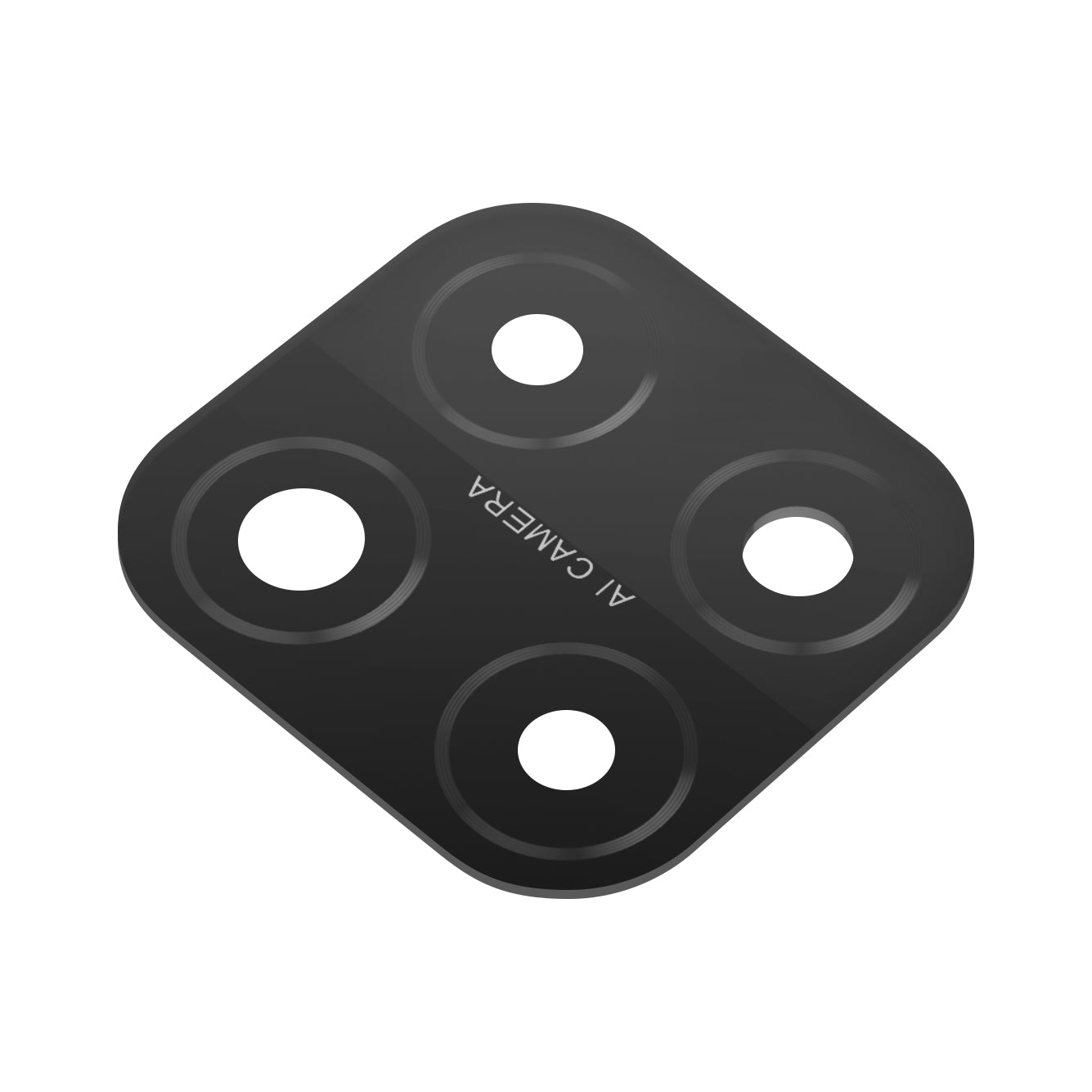 Rückkamera Glas für Oppo A15 | Schwarz | Original