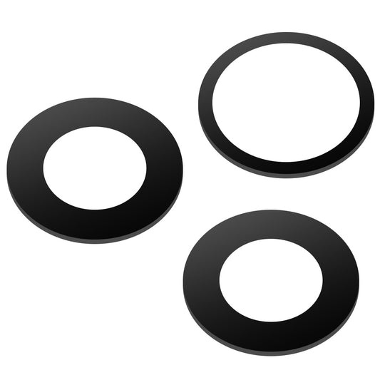 Rückseitiges Kameraglas Apple iPhone 11 Pro Max, Weitwinkel + Ultraweitwinkel + Teleobjektiv, Schwarz