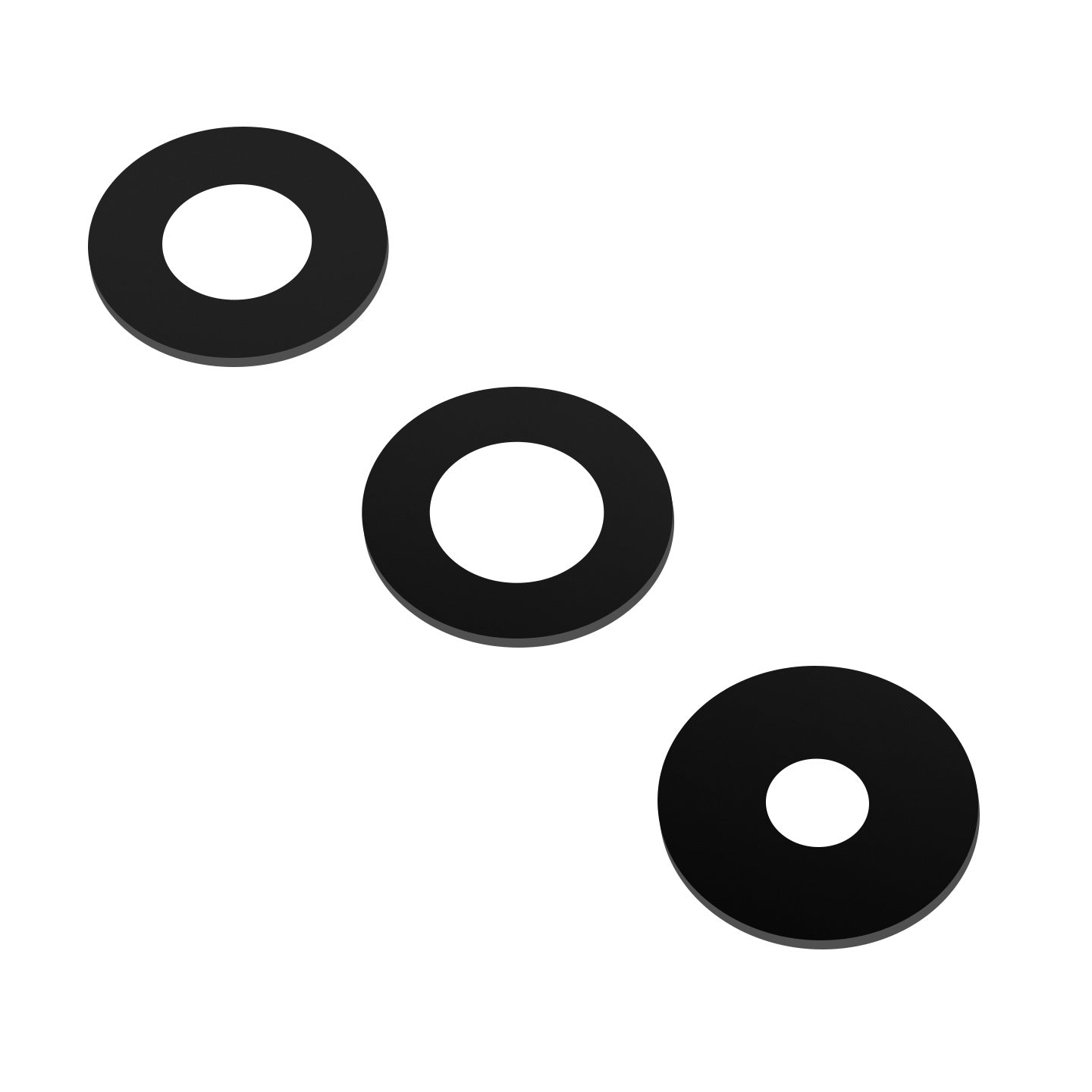 Samsung Galaxy A15 5G A156 / A15 A155 Rear Camera Glass, Wide + UltraWide + Macro, Black