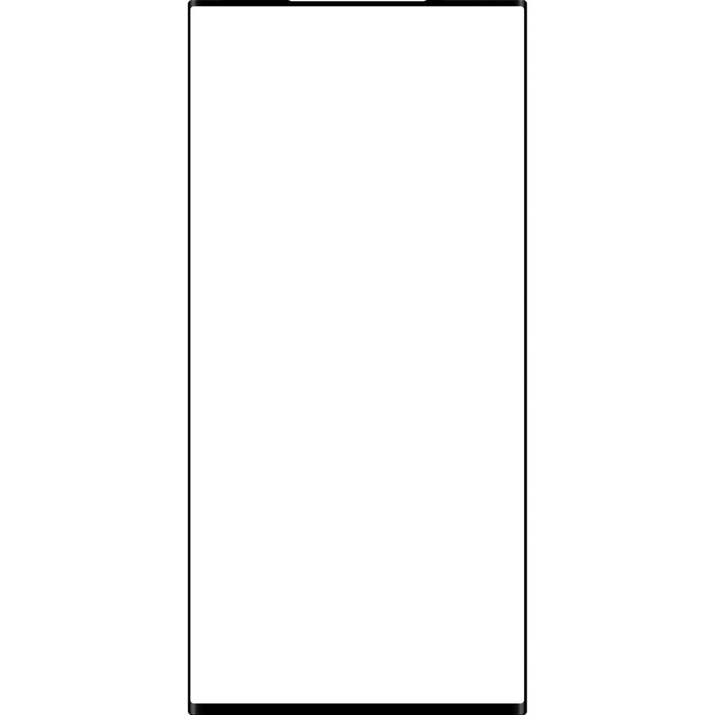 Bildschirmglas + Edge Glue / OCA Forward Guard für Samsung Galaxy S22 Ultra 5G S908, Schwarz