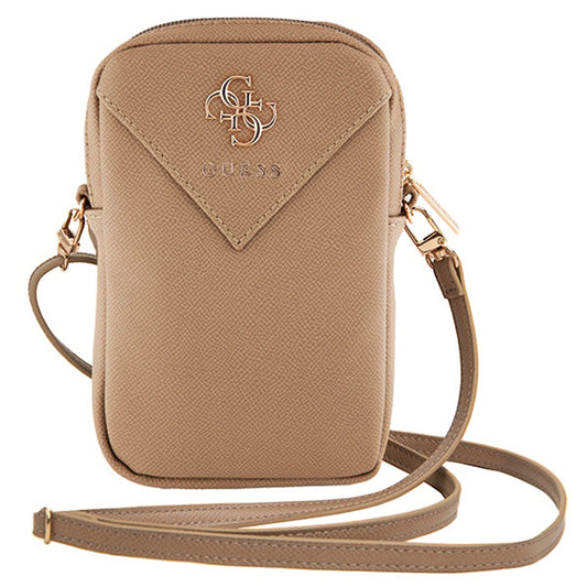 Universaltasche für Telefon, Guess, Triangle 4G, Goldfarben