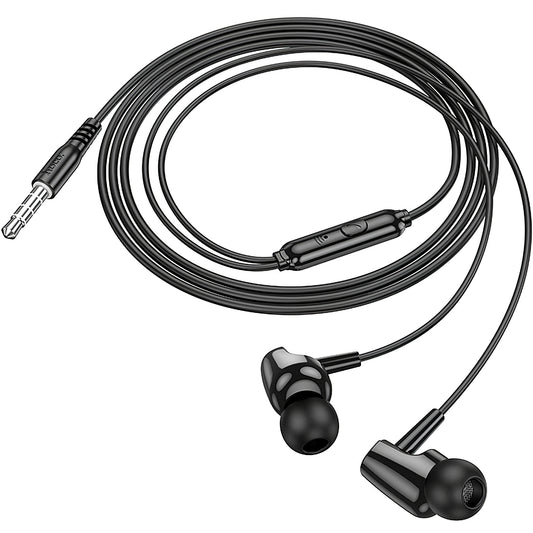 Handsfree 3.5mm HOCO M112, Schwarz