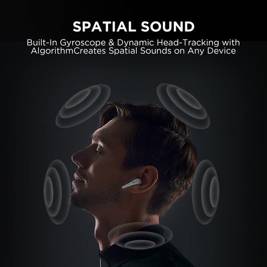 Bluetooth-Freisprecheinrichtung 1More Aero ES903, TWS, ANC, Weiß