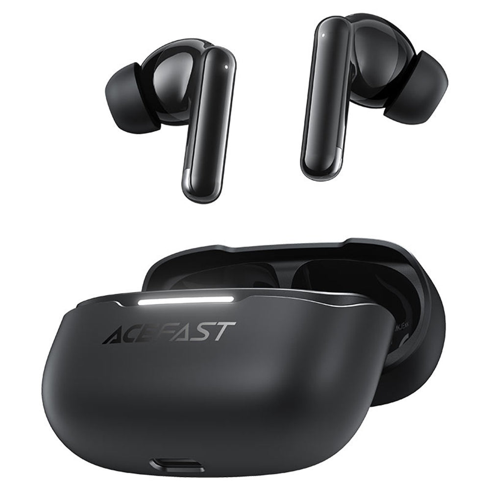 Bluetooth-Freisprecheinrichtung Acefast W5, TWS, ANC, Schwarz