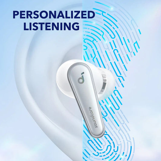 Handsfree Bluetooth Anker SoundCore Liberty 4, TWS, ANC, Weiß A3953G21