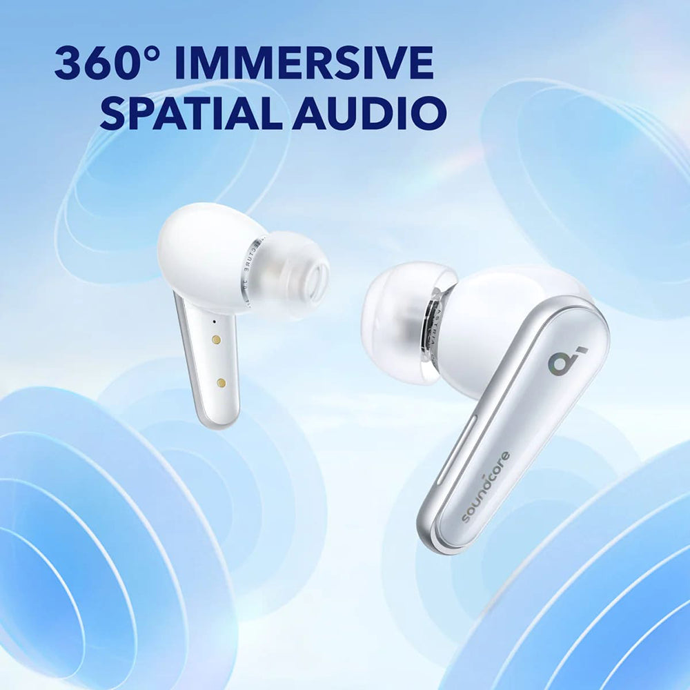 Handsfree Bluetooth Anker SoundCore Liberty 4, TWS, ANC, Weiß A3953G21