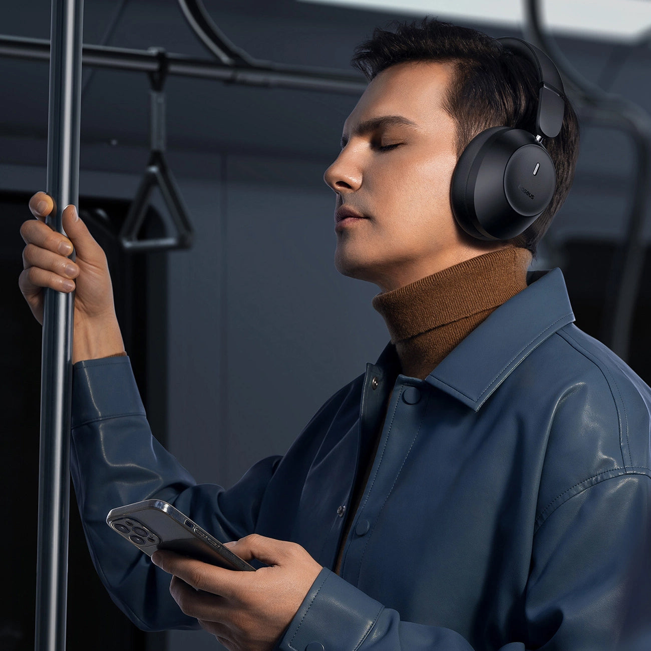 Handsfree Bluetooth Baseus Bass 30 Max, A2DP, Schwarz A00070700121-00