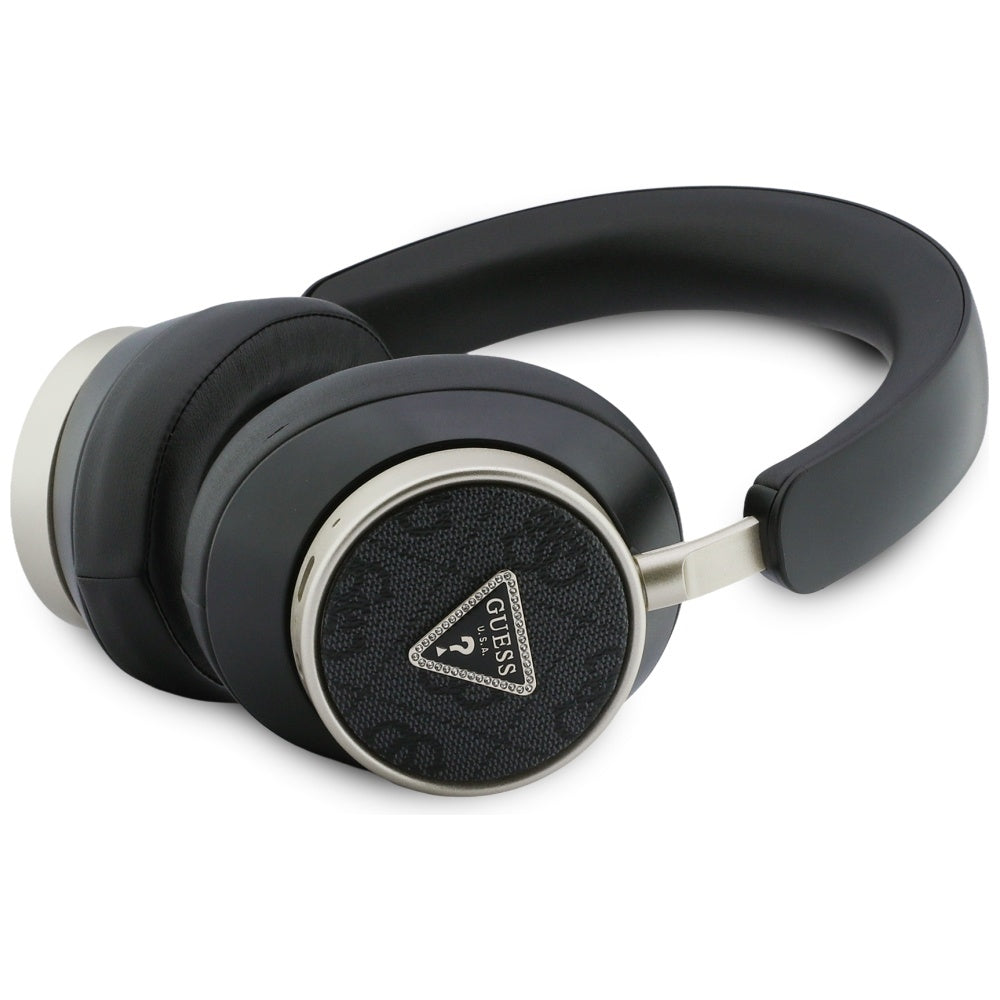 Bluetooth-Freisprecheinrichtung Guess 4G Gold Triangle Logo, A2DP, Schwarz