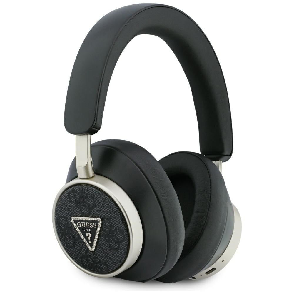 Bluetooth-Freisprecheinrichtung Guess 4G Gold Triangle Logo, A2DP, Schwarz