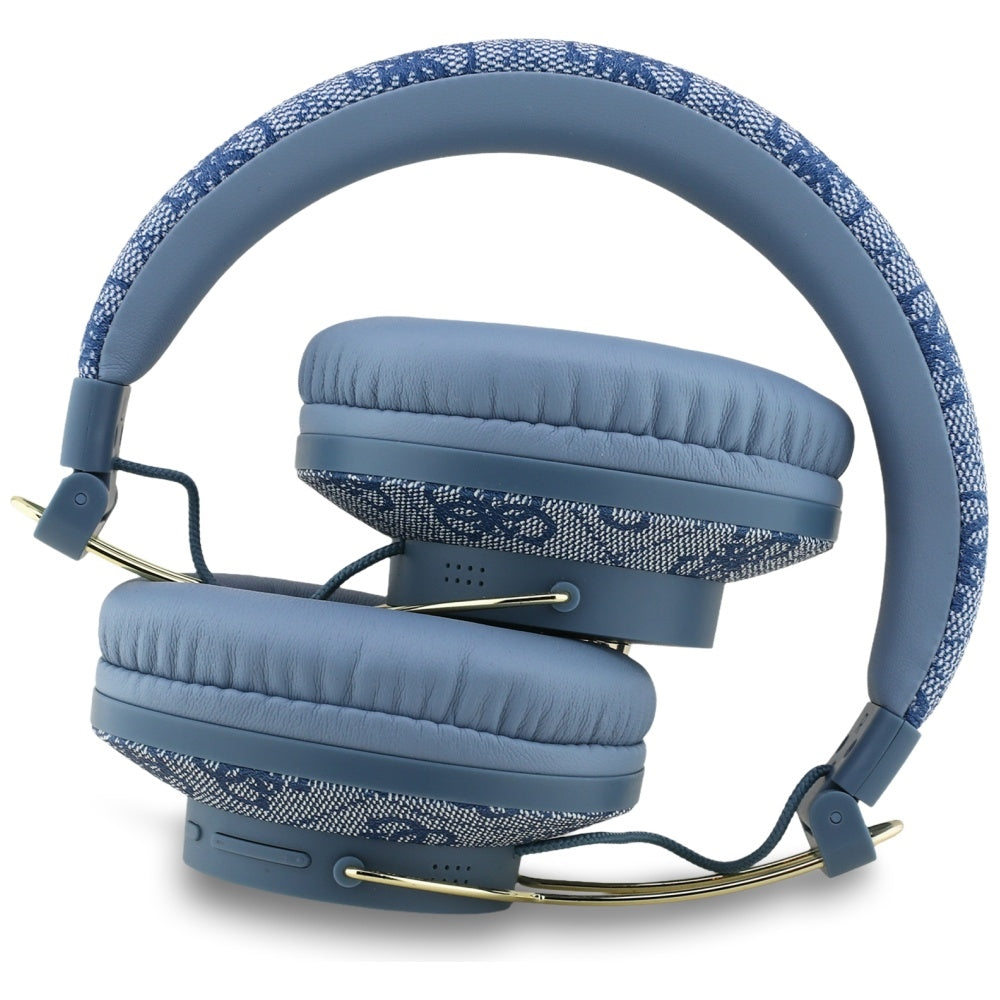 Handsfree Bluetooth Guess 4G Metal Logo, A2DP, Blau