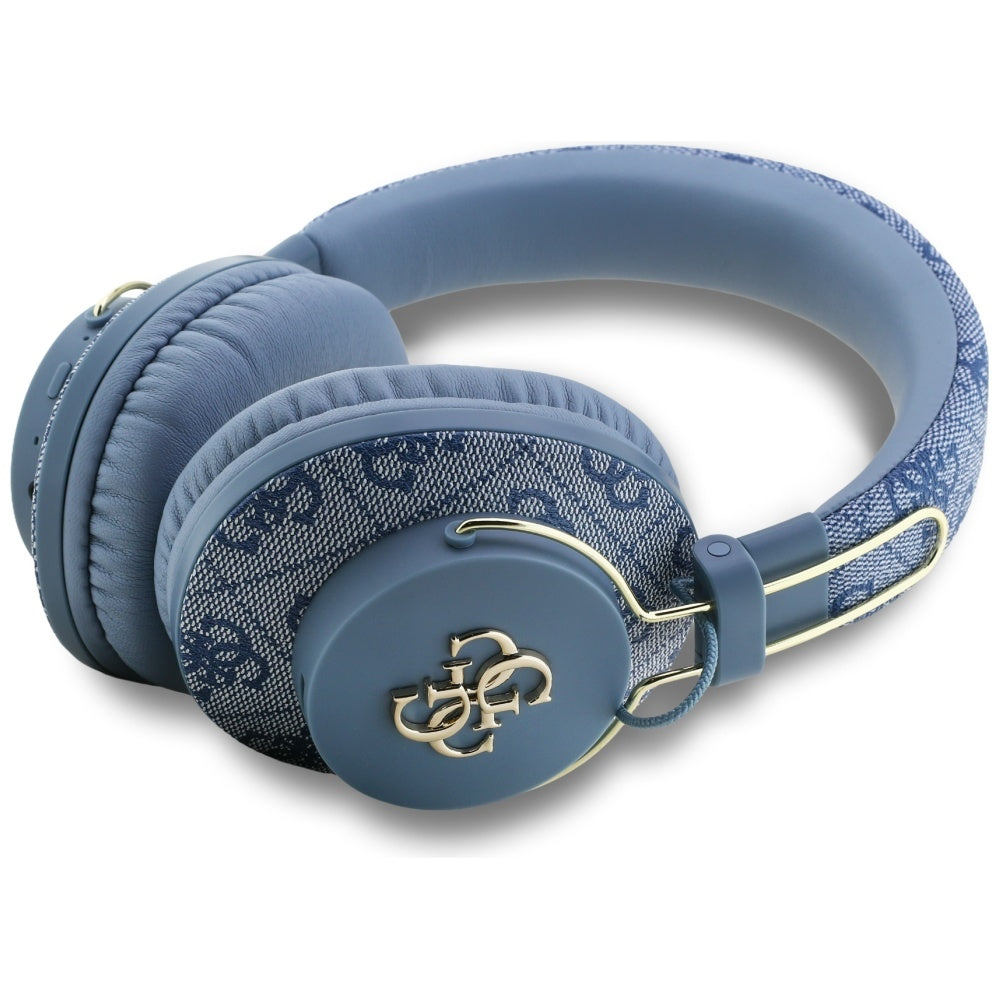 Handsfree Bluetooth Guess 4G Metal Logo, A2DP, Blau