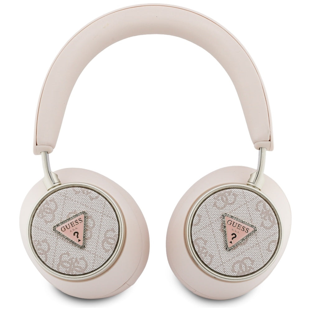 Bluetooth-Freisprecheinrichtung Guess 4G Gold Triangle Logo, A2DP, Rosa