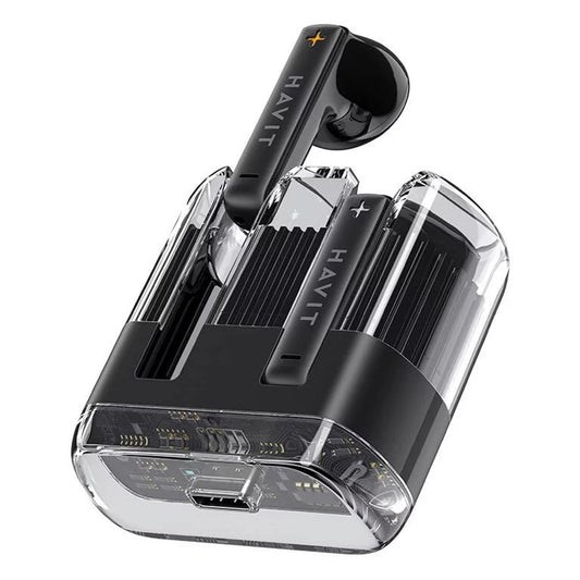 Handsfree Bluetooth HAVIT TW981, TWS, Schwarz