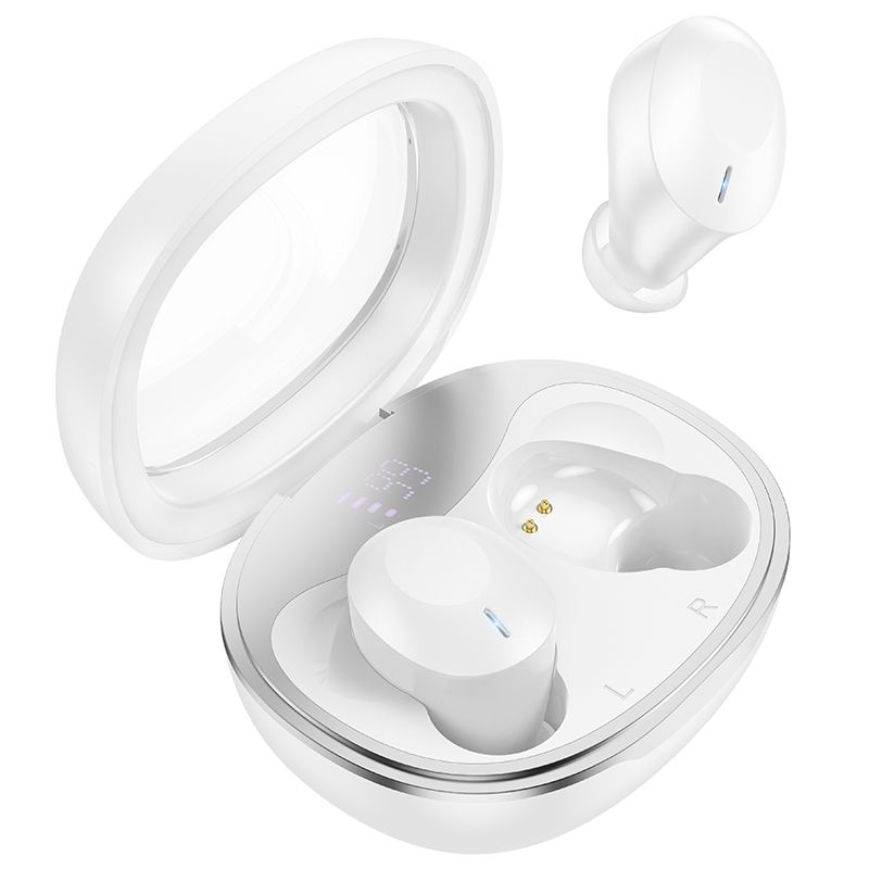 Handsfree Bluetooth HOCO EQ3, TWS, Weiß