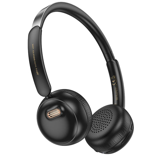 Handsfree Bluetooth HOCO W62, Schwarz