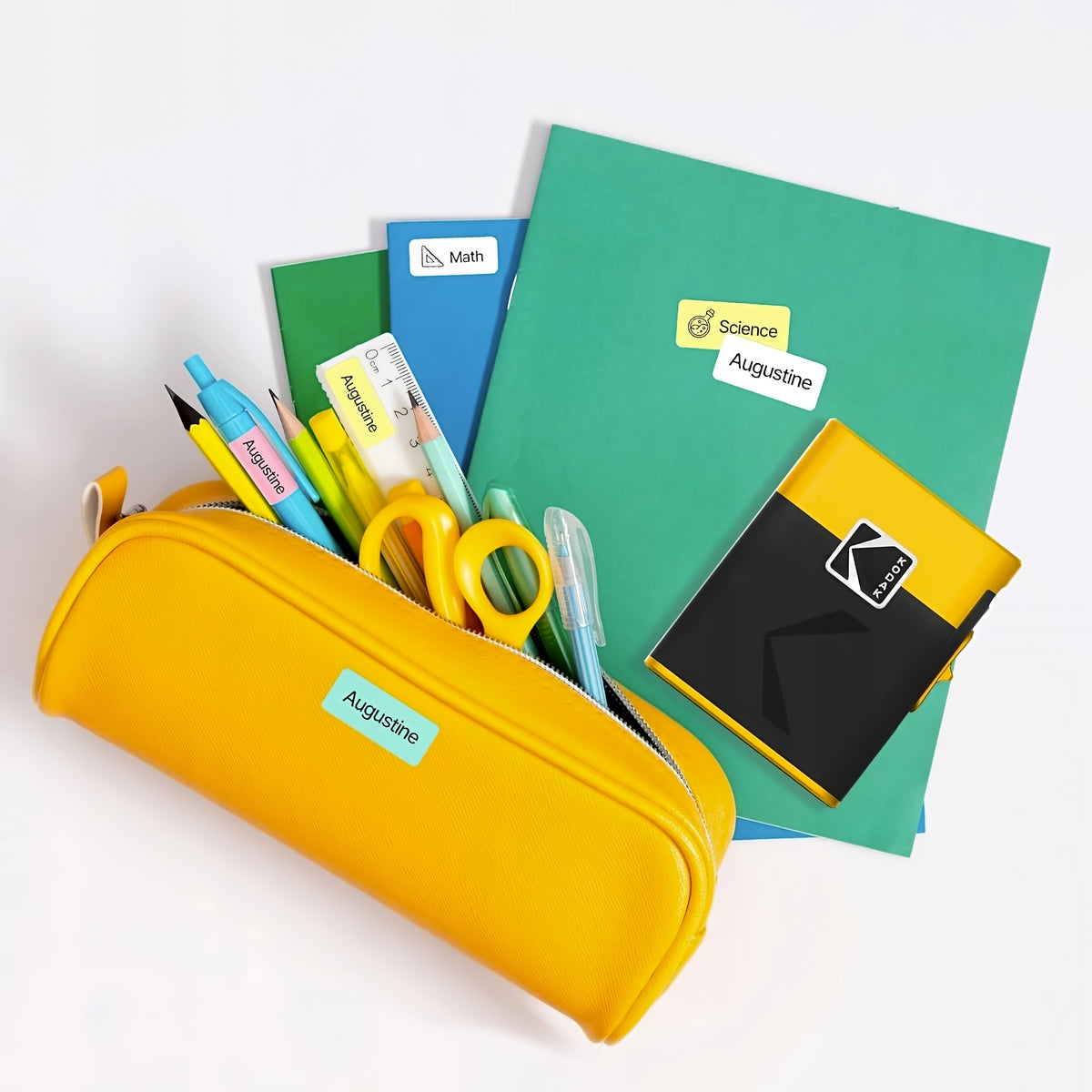 Selbstklebende Etikettenrolle für Kodak Label Era Drucker, 12 Stück Set