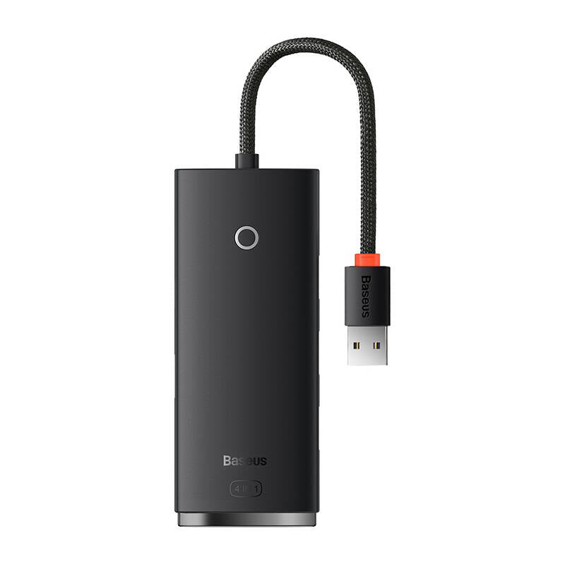 Baseus Lite USB 3.0 Hub | 4x USB-A & 1x USB-C | 0.25m | Schwarz