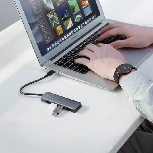 USB-C Hub UGREEN CM219, 4 x USB-A 3.0, Grau