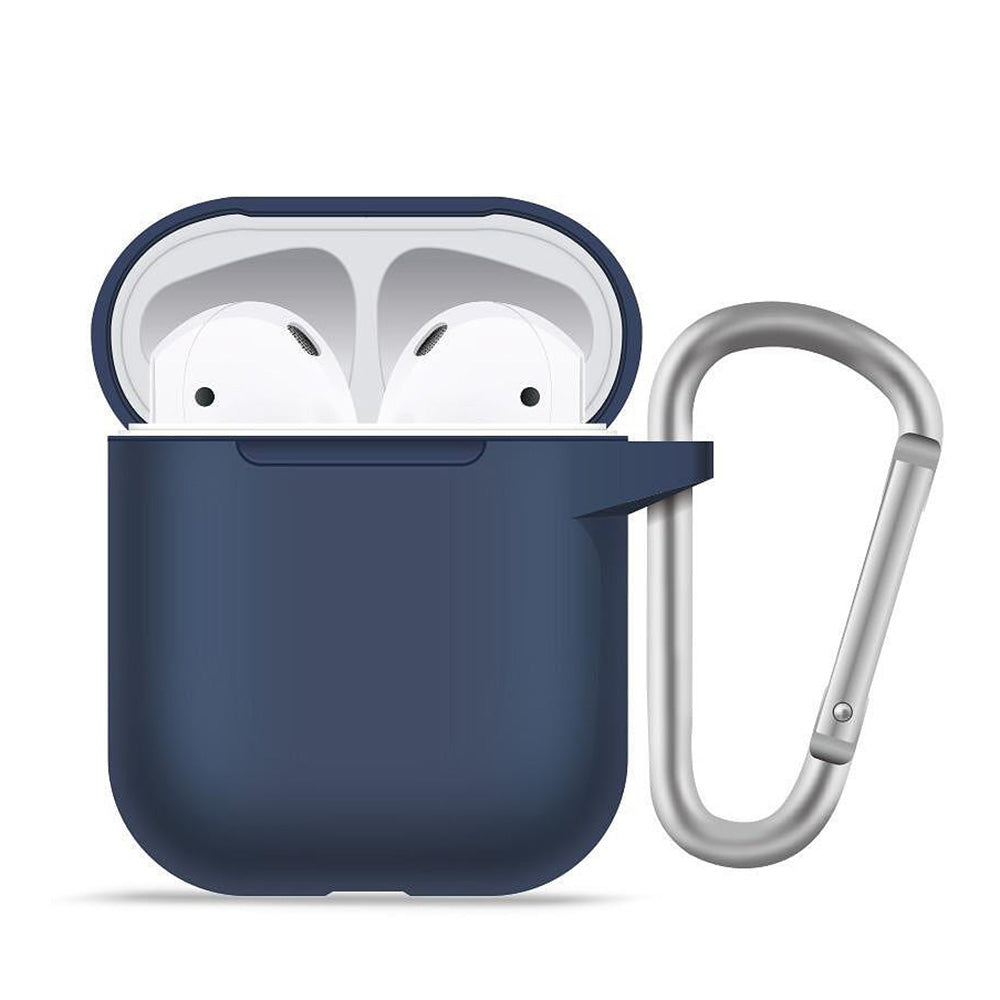 Blueo Liquid Hülle für Apple AirPods Gen 1, Marineblau