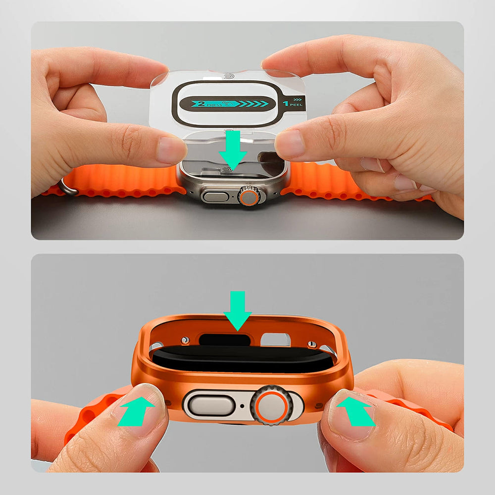 ESR Armorite Hülle für Apple Watch Ultra Series, Grau