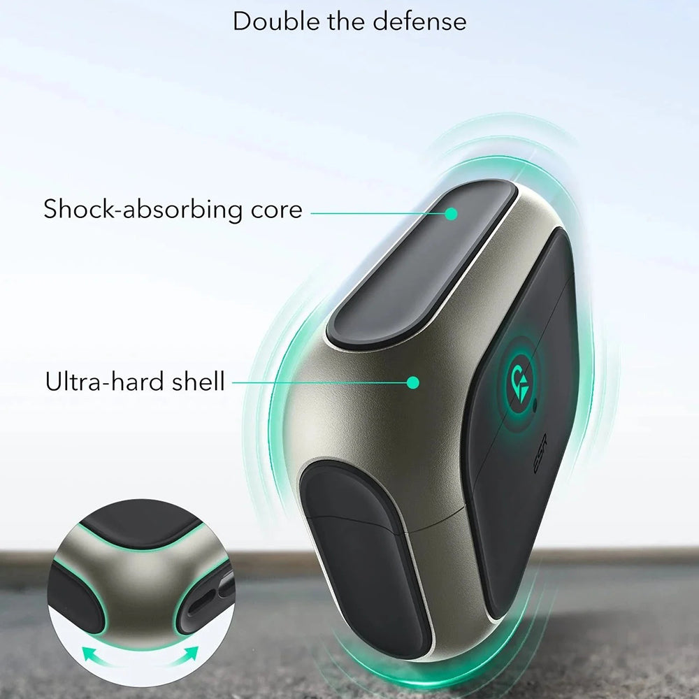 ESR Orbit Hybrid Hülle für Apple AirPods Pro 3, Grau