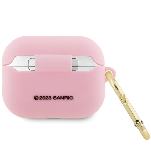 Hello Kitty 3D Kitty Head Hülle für Apple AirPods Pro 2, Rosa