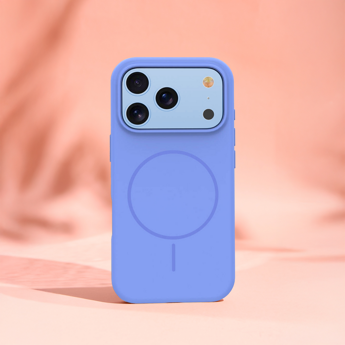MagSafe-Hülle für Apple iPhone 18 Pro Max / 17 Pro Max, OEM, dünn aus Silikon, blau
