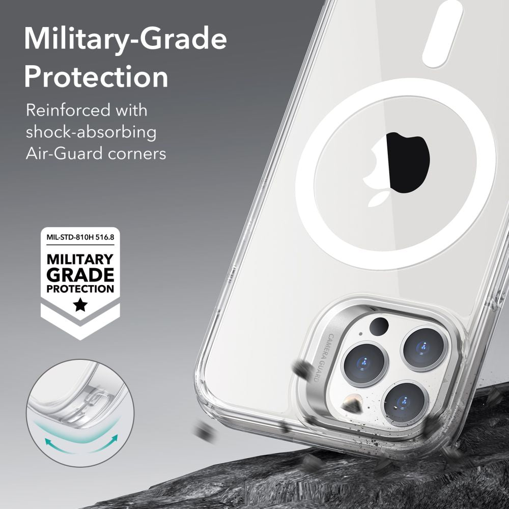 MagSafe Hülle für Apple iPhone 14 Pro, ESR, Classic Kickstand, Transparent