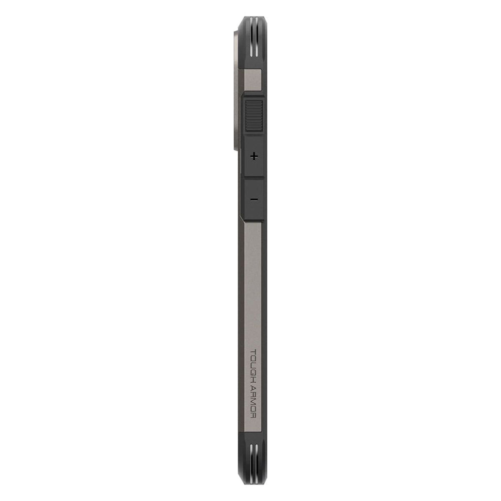 MagSafe Case for Apple iPhone 16 Pro, Spigen, Tough Armor, Gray ACS08145