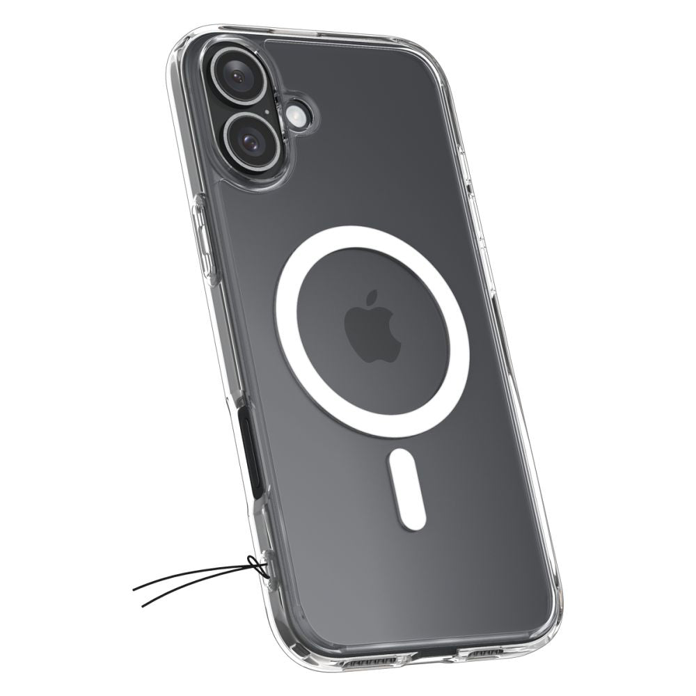 MagSafe Case for Apple iPhone 16, Spigen, Ultra Hybrid, White ACS08205