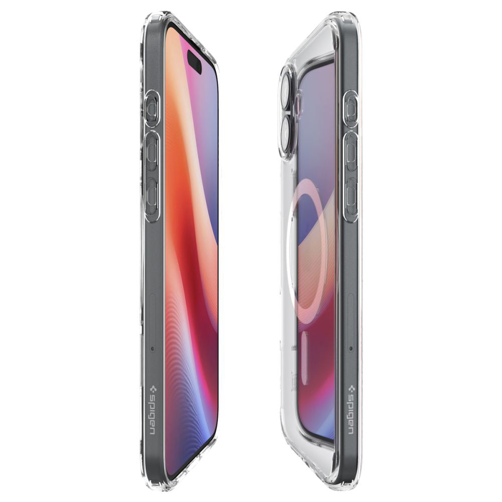 MagSafe Case for Apple iPhone 16, Spigen, Ultra Hybrid, White ACS08205
