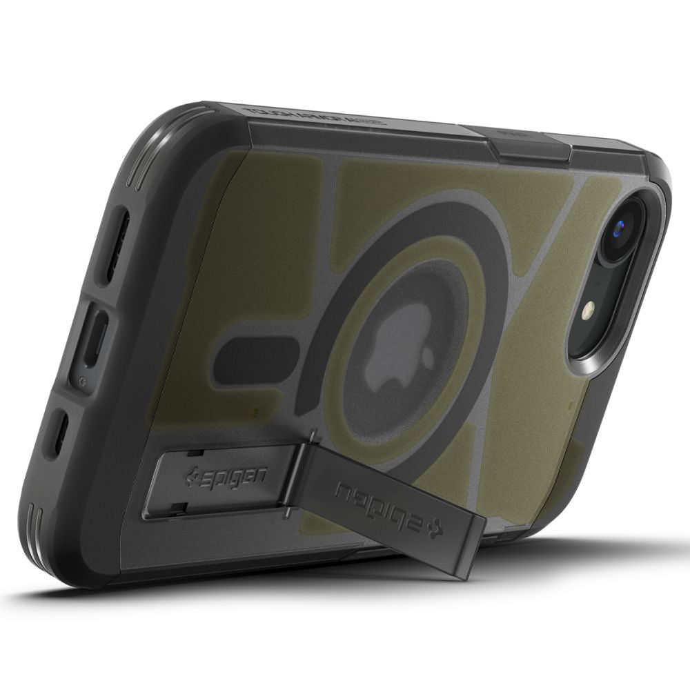 MagSafe Case for Apple iPhone 17e / 16e, Spigen, Tough Armor, Matte Black