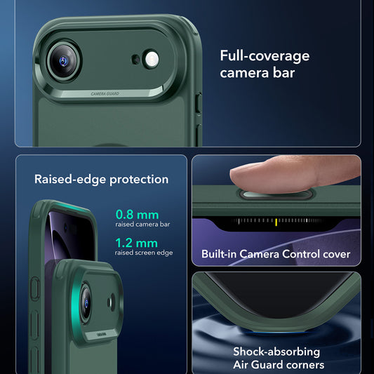 MagSafe Case for Apple iPhone 17 Air, ESR, Classic Hybrid, Satin Green