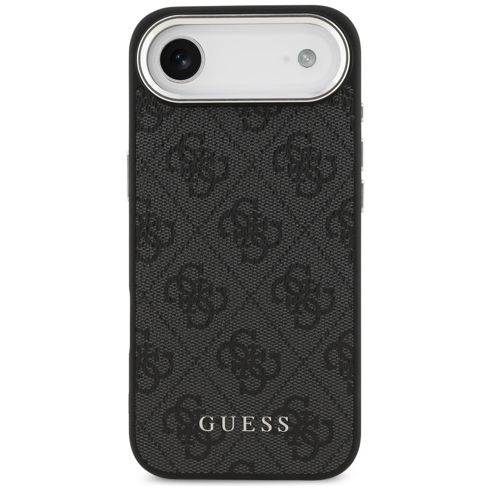 MagSafe Hülle für Apple iPhone 17 Air, Guess, 4G Classic Logo, Schwarz