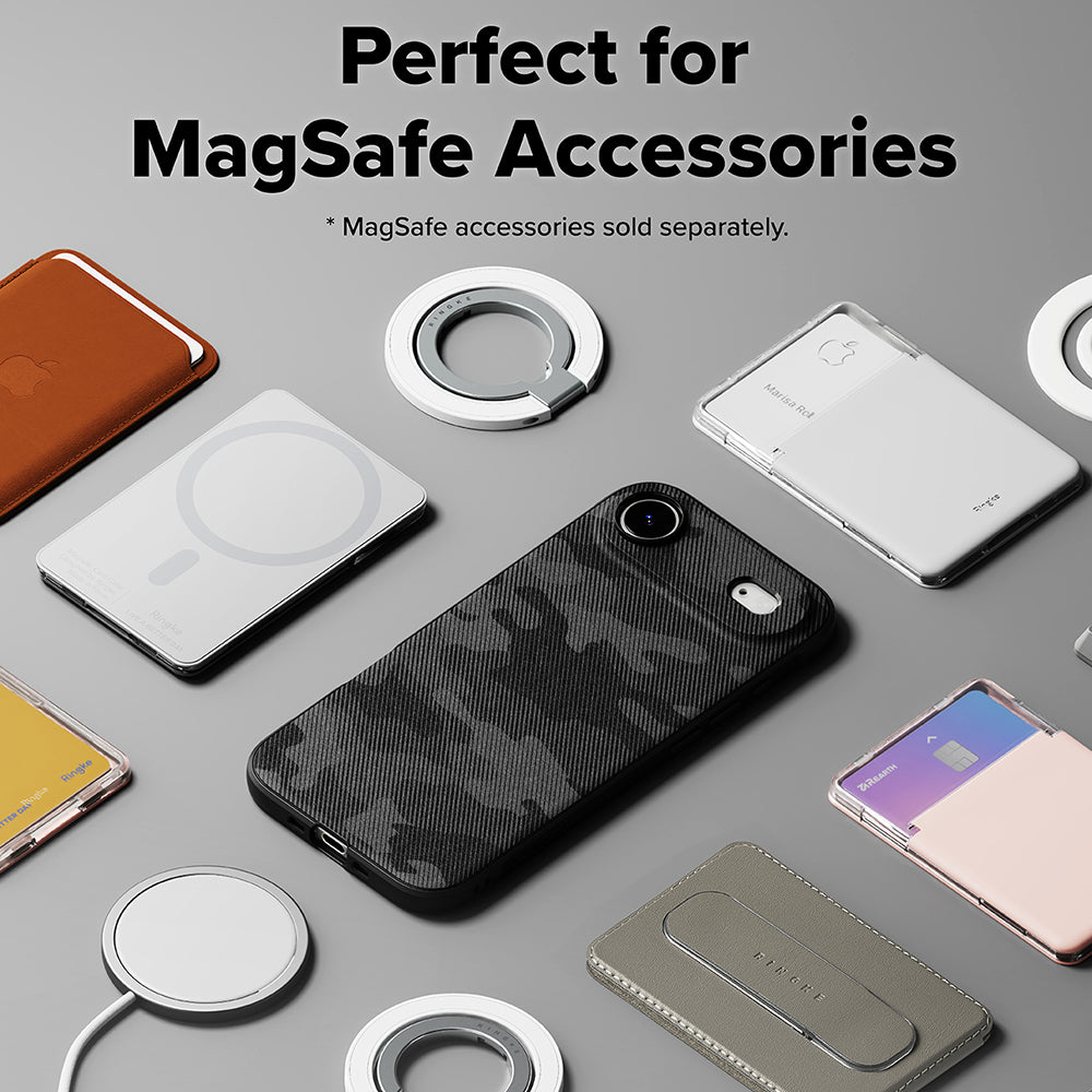 MagSafe Hülle für Apple iPhone 17 Air, Ringke, Onyx, Tarnmuster