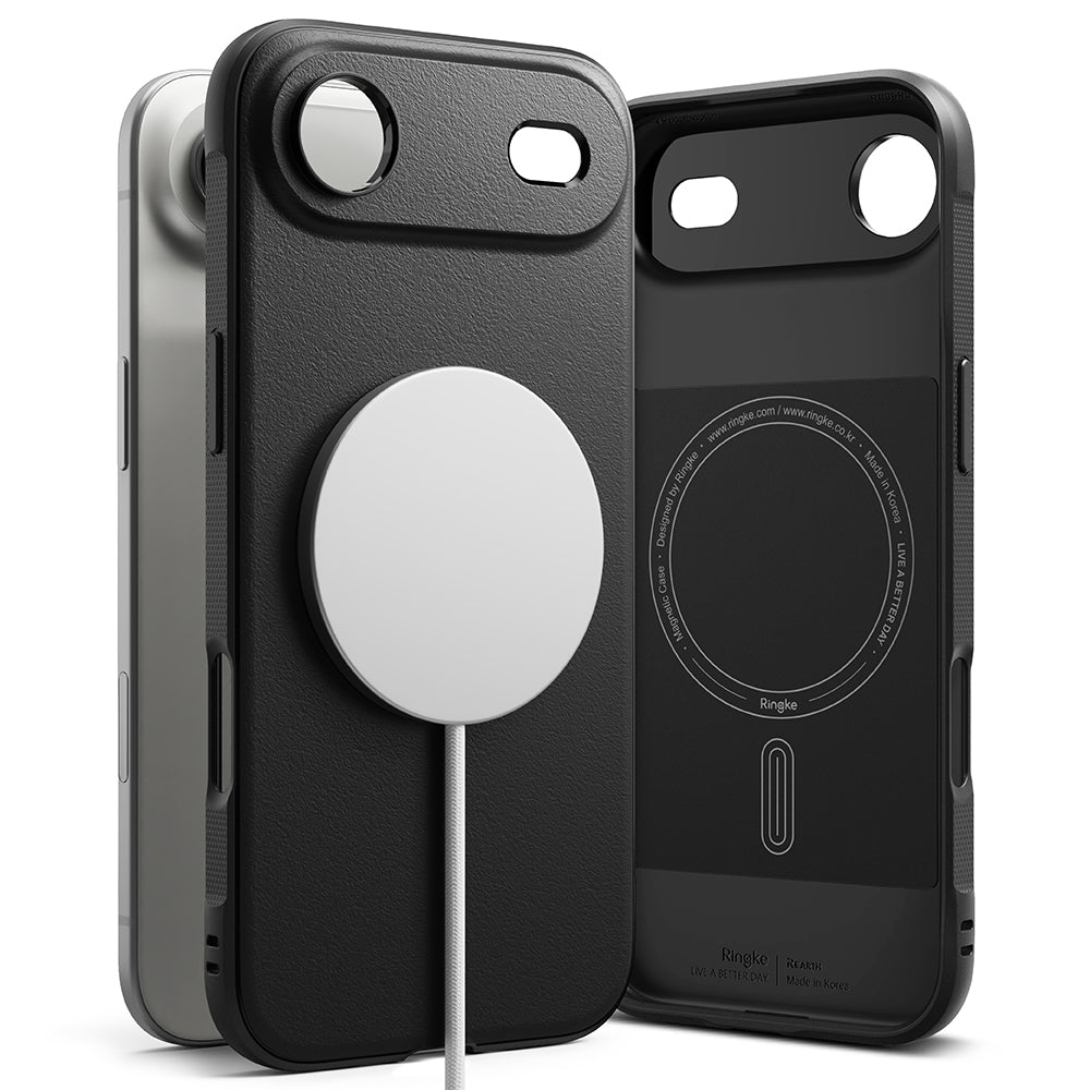 MagSafe Hülle für Apple iPhone 17 Air, Ringke, Onyx, Schwarz