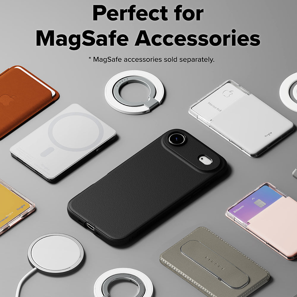 MagSafe Hülle für Apple iPhone 17 Air, Ringke, Onyx, Schwarz